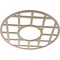 Ekena Millwork O'Neal Wood Fretwork Pierced Ceiling Medallion, Birch, 30"OD x 10 7/8"ID x 3/8"T CMWP30X30X0375ONBI - alternate 4